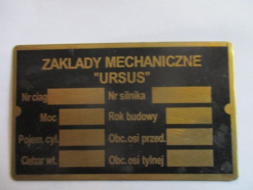 Plaque identification en - plaque,
