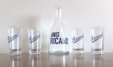 RICARD Lot de  4 verres +