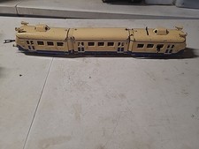 JEP autorail électrique triple bleu/Crème NORD Fonctionne Parfaitement 