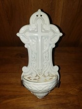 Ancien bénitier Sarreguemines