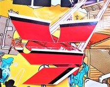 4 AUTOCOLLANTS ORIGINAUX