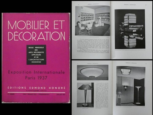 Mobilier decoration 1937 - et,