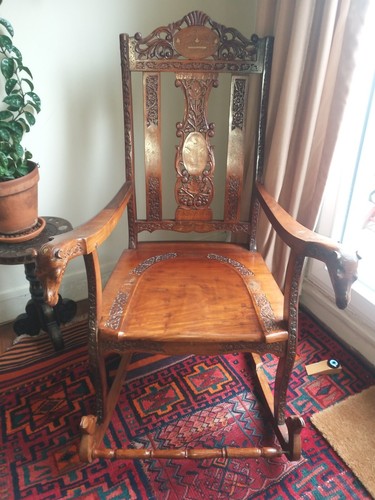 Fauteuil bascule oriental - fauteuil,