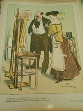 Original Print Humour Le