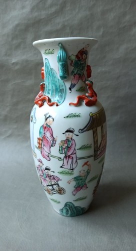 Vase chinois porcelaine - vase,