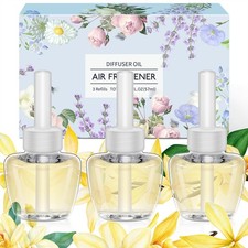 Diffuseur Électrique de Parfum Recharges Convient pour Air Wick/Glade - Vanil...