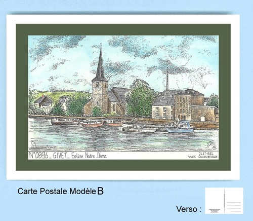 08096 carte postale - b,