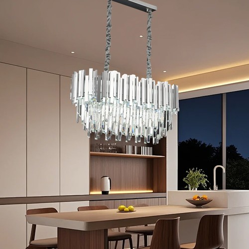 Lustre moderne cristal - moderne,
