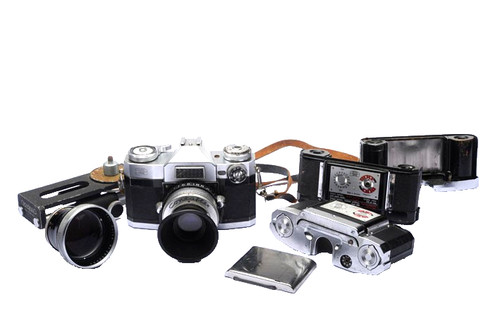 Appareil argentique contaflex - appareil,