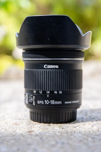 Objectif canon 10 - objectif, 10-18mm