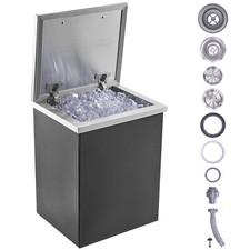 Vevor bac glace encastrable - bac,