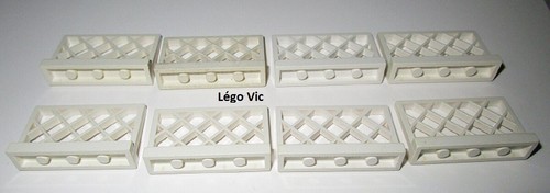Lego 3185 barrière - x8,