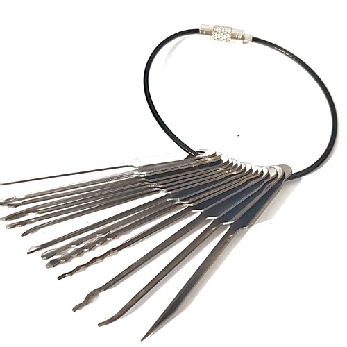 Stainless steel 21in1 - key, pick