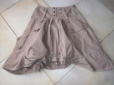 JUPE MARRON TAILLE 36 MARQUE XANAKA