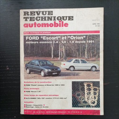 Revue technique ford - technique,