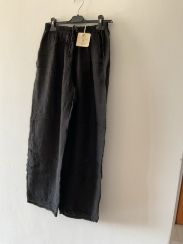 Pantalon noir voile - pantalon,