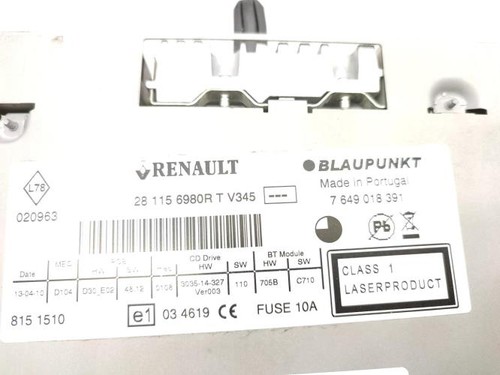 Autoradio origine renault - autoradio,