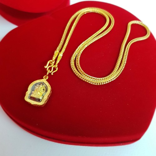 Necklace lord ganesh god gold - ganesh,
