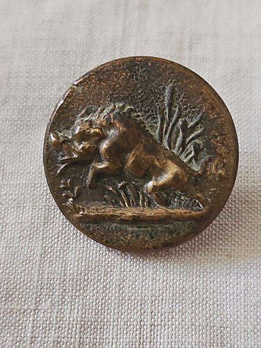 Ancien bouton chasse - ancien, .