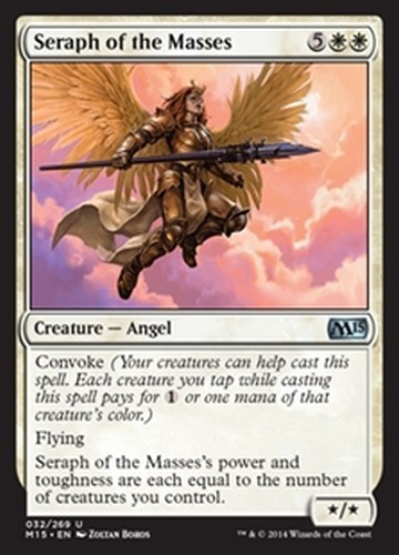 Mtg magic m15 seraph - magic,