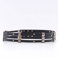 Maje Ceinture Femme Noire en