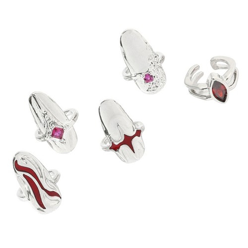 Bague ongle ensemble de - bague,