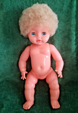 POUPON POUPÉE BELLA cheveux bouclés frisés blonds 55 cm No Clodrey Gégé Raynal