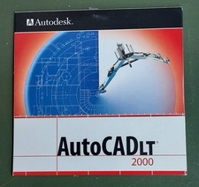 Autodesk  AutoCAD LT 2000 Cds & Serial Number WIN 95/98/NT
