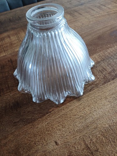 Abat jour tulipe verre