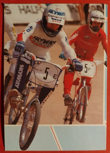 Carte postale vélo - carte,