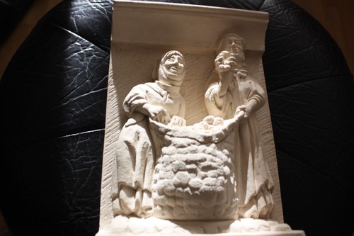 Bas relief moulage plâtre - bas-relief,