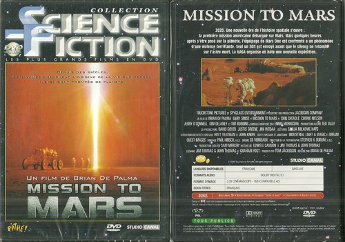 Dvd mission mars - mission, to