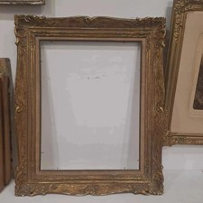 Ancien cadre en bois sculpte style louis xv