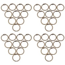  50 Pcs Anneaux Porte Clé