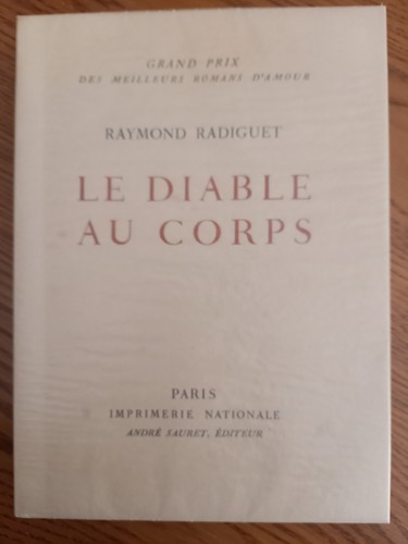 Raymond radiguet diable - radiguet,