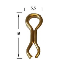 PACK - Attaches A1 par 500 - MOU7201-500 - pour moules à plombs Alciumpeche