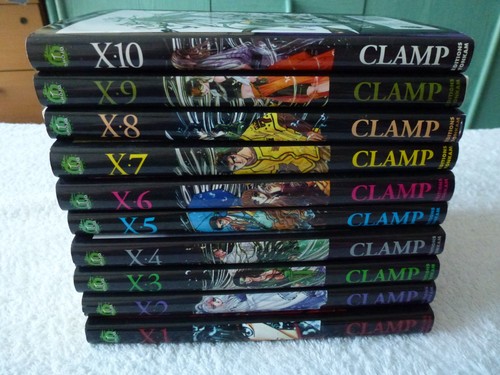 Clamp manga tomes - x, "