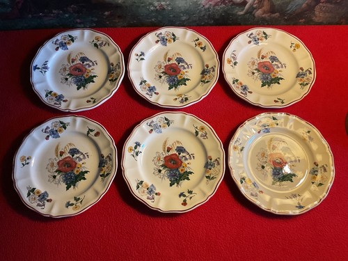Lot assiettes dessert - lot, 6