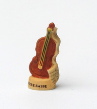 cyb  - fève mate  Contrebasse instrument de musique -MAT
