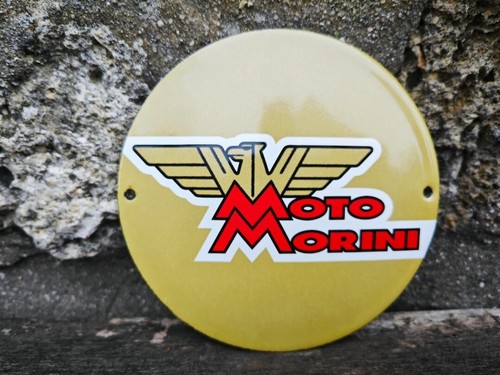 Plaque émaillée moto morini - émaillée,
