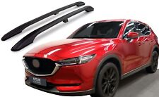 Aluminium Noir Côté Rails de Toit Barres Pour mazda CX-5 (2018