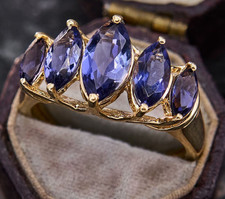 Bague en argent 925 cinq