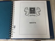 Mayotte album de timbres et