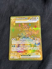 Carte Pokémon Terapagos Ex Gold 180/131 EV8.5 Evolutions Prismatiques FR