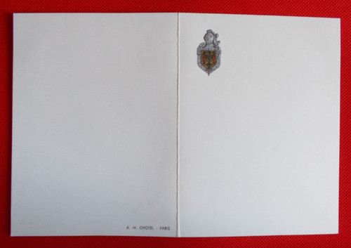 Carte militaire double insigne