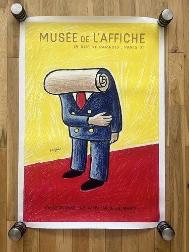 Affiche originale musée de - originale,