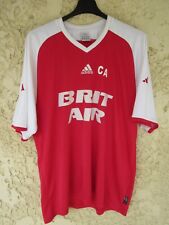 Maillot EAG GUINGAMP 2004 porté training football shirt ADIDAS vintage L