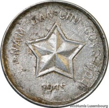 E9217 Rare North Vietnam 20 Xu