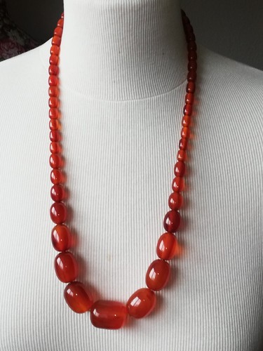 Collier vintage perles de - en,