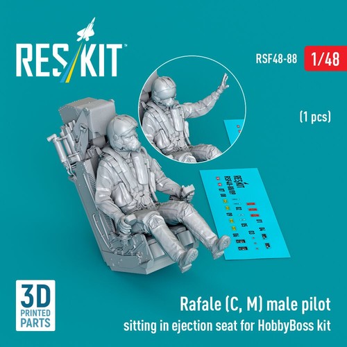 Rafale male pilot - (c,, m)